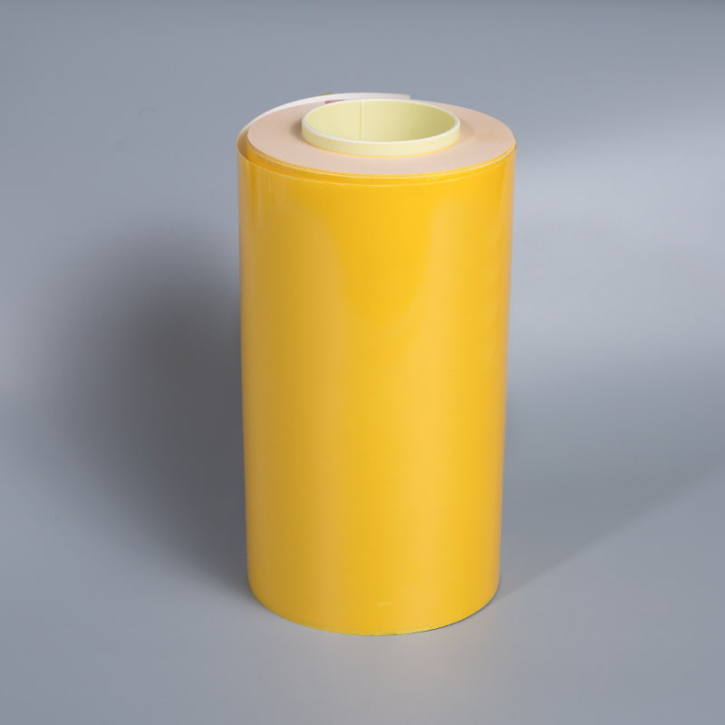 Film de libération jaune PET Film de libération jaune PET